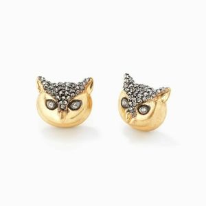 Pendant and earring set gold tone